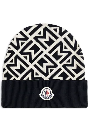 Moncler Beanie mit Logos