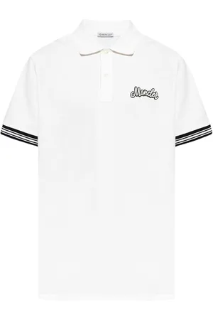 Moncler Poloshirt mit Logo-Stickerei