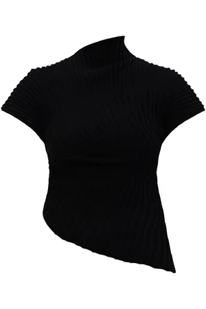 Cult Gaia T-Shirt aus geripptem Strick