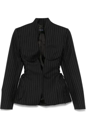 MUGLER Jacke mit Nadelstreifen