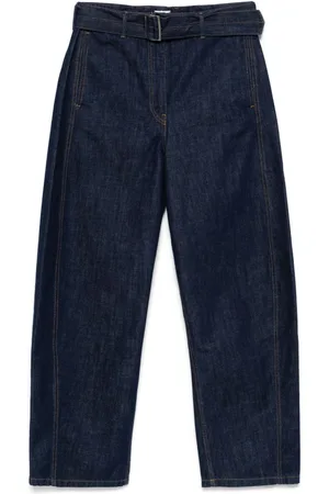 MAGDA BUTRYM Weite Jeans mit Gürtel