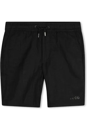 HUGO BOSS Badeshorts mit Logo-Print