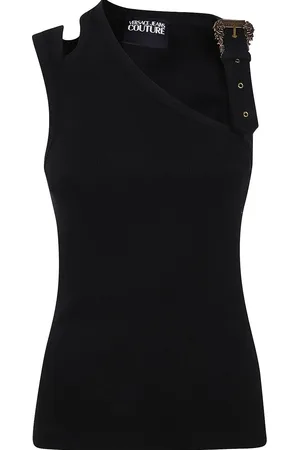 VERSACE Tanktop mit barocker Schnalle