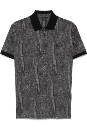 Etro Poloshirt mit Paisley-Print