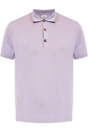 Etro Fein gestricktes Poloshirt