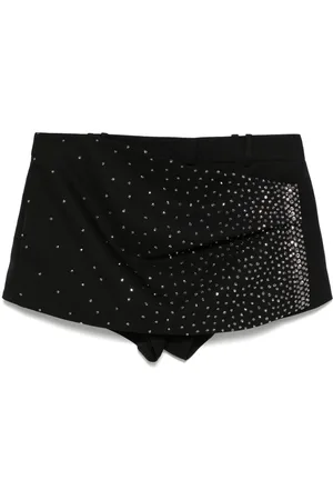 The Attico Shorts mit Strass