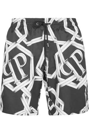 Philipp Plein Badeshorts mit Print