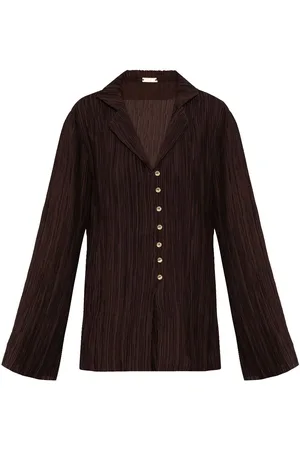 Cult Gaia Bluse mit texturiertem Finish
