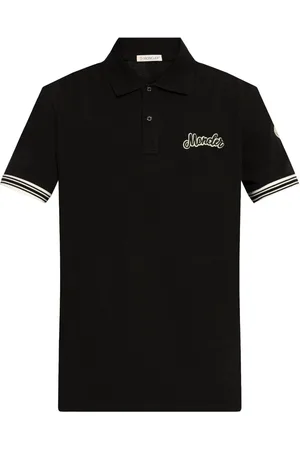 Moncler Poloshirt mit Logo-Stickerei