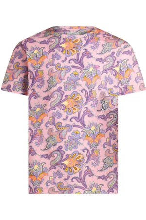 Etro T-Shirt mit Paisleymuster