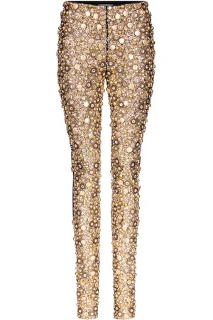 AREA Bestickte Leggings