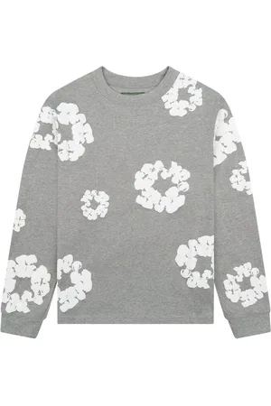 DENIM TEARS Langarmshirt mit Kranz