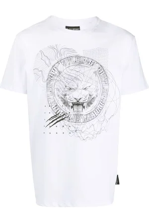 Philipp Plein T-Shirt mit Tiger-Print