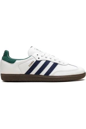 adidas Samba OG "Black/White/Collegiate Green" Sneakers