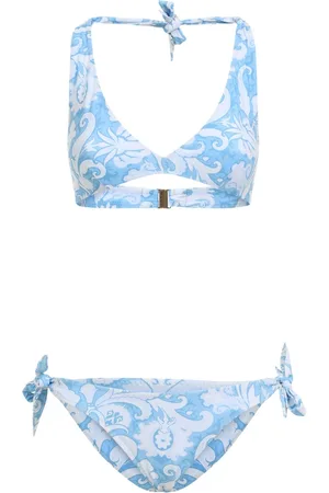 Etro Bikini mit Paisley-Print