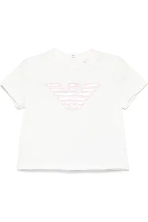 Emporio Armani T-Shirt mit Logo-Applikation