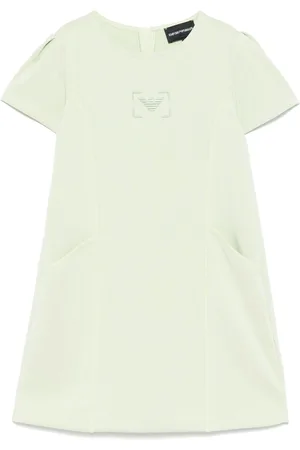 Emporio Armani Kleid mit Logo-Stickerei