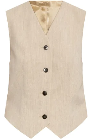 By Malene Birger Weste mit V-Ausschnitt