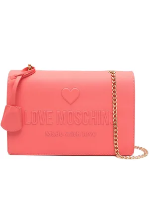 Moschino Schultertasche mit Logo-Prägung