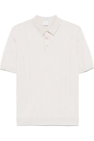 ELEVENTY Poloshirt aus geripptem Strick