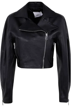 ERIKA CAVALLINI Bikerjacke aus Leder