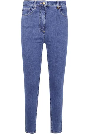 Elisabetta Franchi Jeans mit Logo-Schild
