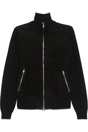 Tom Ford Wildlederjacke mit Reißverschluss