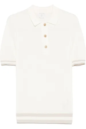 ELEVENTY Poloshirt aus geripptem Strick