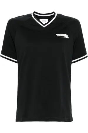 Maison Kitsuné Flash Fox T-Shirt aus Raglangemisch