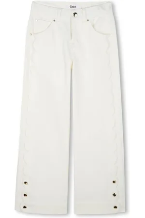 Chloé Jeans mit Wellensaum