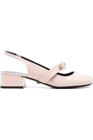 VERSACE Gianni Ribbon Slingback-Pumps 35mm