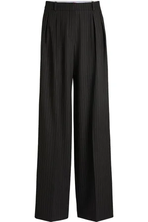 HUGO BOSS Gerade Hose mit Nadelstreifen