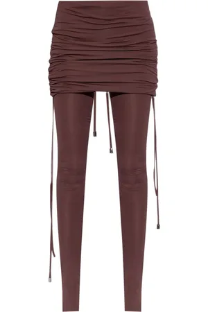 The Attico Drapierte Leggings