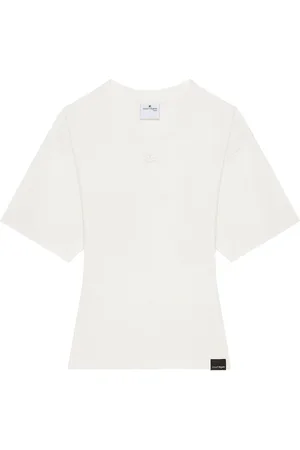 Courrèges T-Shirt mit Applikation