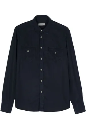 CANALI Klassisches Twill-Hemd