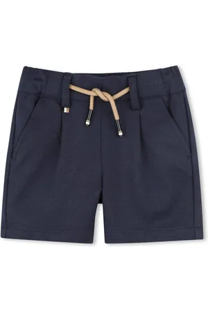HUGO BOSS Shorts mit Faltendetail
