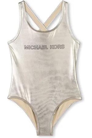 Michael Kors Metallic-Badeanzug