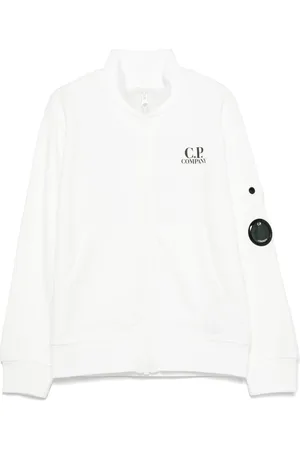 C.P. Company Sweatshirt mit Linsen-Detail