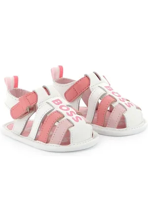 HUGO BOSS Sandalen mit Logo-Print