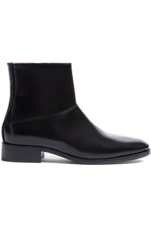 VALENTINO GARAVANI Knöchelhohe Lederstiefel