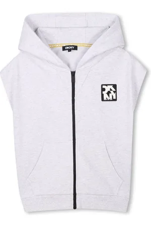 DKNY Ärmelloser Hoodie mit Reißverschluss