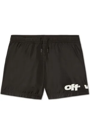 OFF-WHITE Badeshorts mit Logo