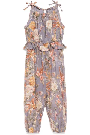 ZIMMERMANN Jumpsuit mit durchgehendem Blumenmuster