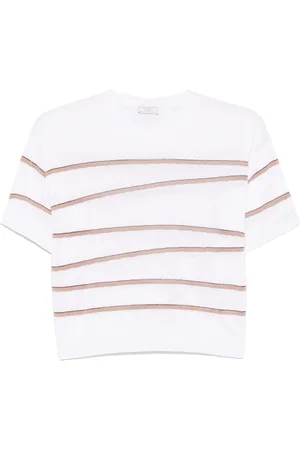 PESERICO SIGN Gestreiftes T-Shirt