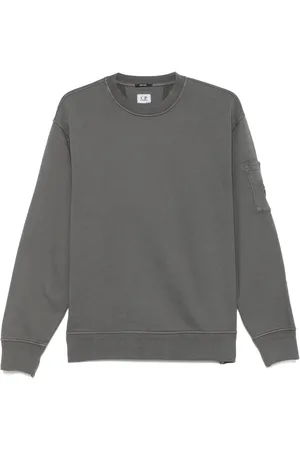 C.P. Company Sweatshirt mit Linsen-Detail