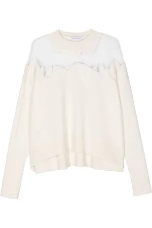 Viktor & Rolf Pullover mit semi-transparentem Einsatz