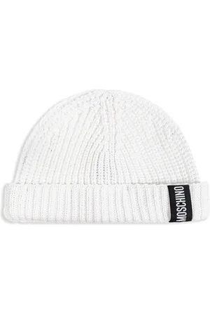 Moschino Beanie mit Logo-Applikation