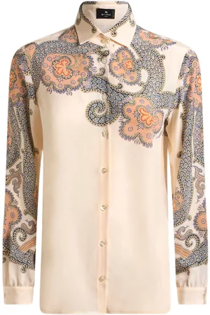 Etro Year of Snake Seidenhemd