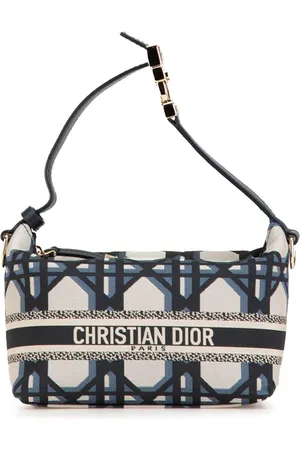 Dior 2023 kleine Canvas Cannage DiorTravel Nomad Pouch Handtasche