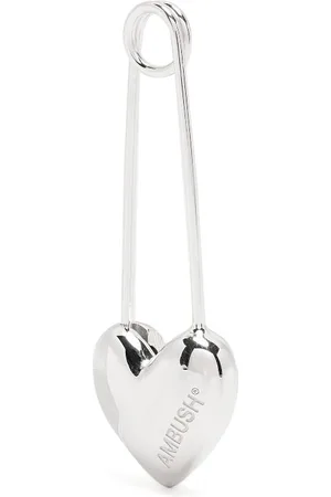 AMBUSH Heart Safety Pin Ohrring